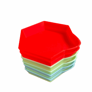Bandeja de Recursos - Meeple Stack  Várias Cores