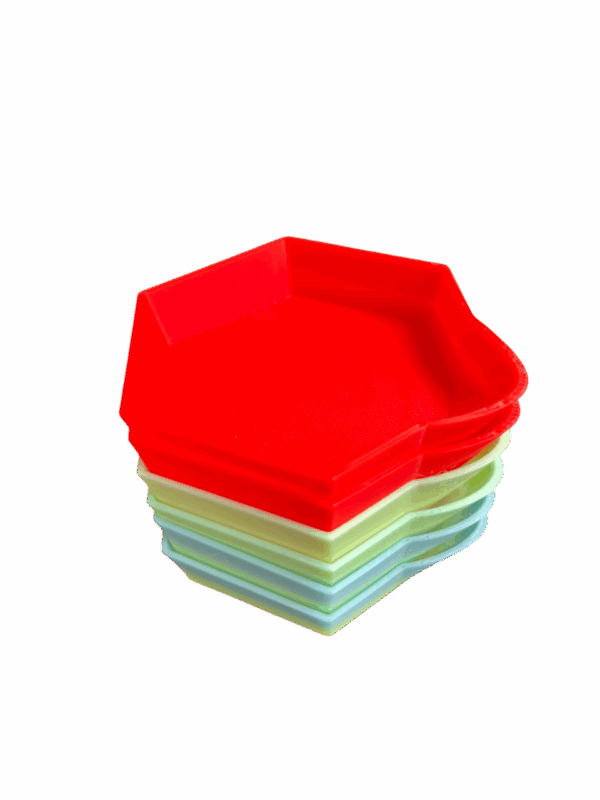 Bandeja de Recursos - Meeple Stack  Várias Cores