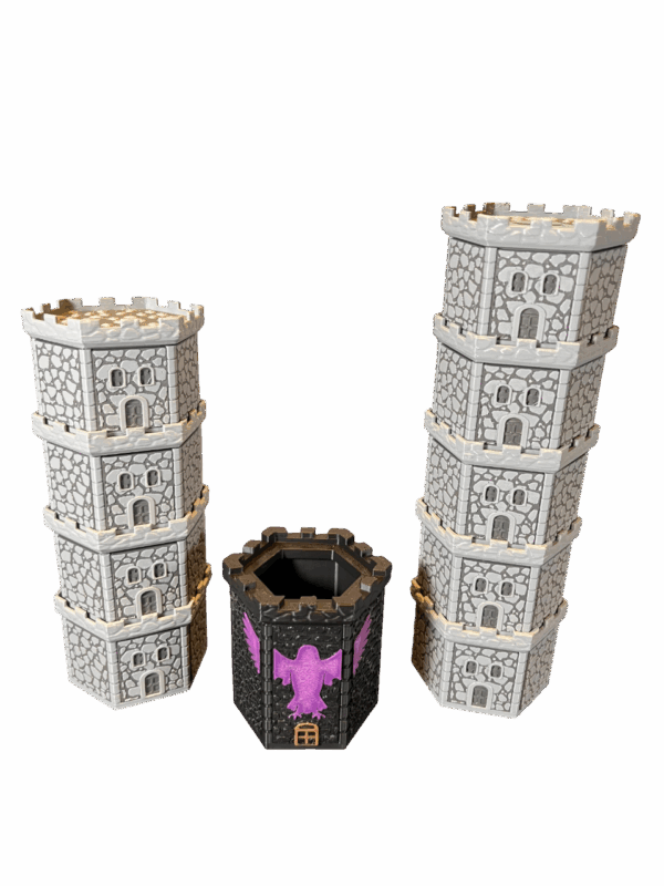 Wandering Towers - Torres Cinzas - 10 unidades (cópia)